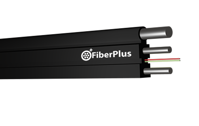 FTTH Aerial Drop Cables with Steel Messenger Wire